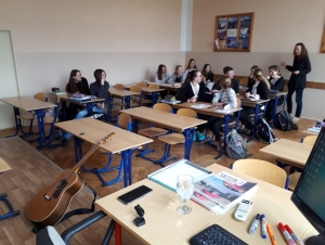 Hudební hodina francouzštiny