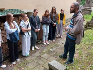 DS na židovském hřbitově (3. 6. 2025)