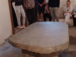 DS na židovském hřbitově