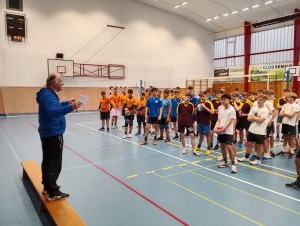 Volejbal okresní kolo SŠ chlapci