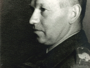 Velitel Československé samostatné obrněné brigády Alois Liška, 1944, archiv rodiny Steinerových