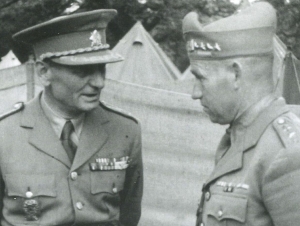 V rozhovoru s ministrem národní obrany generálem Sergějem Ingrem, nedatováno, archiv rodiny Steinerových