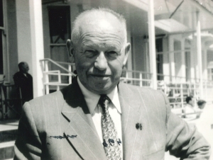 Alois Liška v době svého druhého britského exilu, 1965, archiv rodiny Steinerových